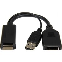 Cablexpert A-HDMIM-DPF-01 HDMI - DisplayPort (0.1 м, черный)