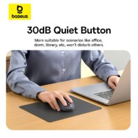 Baseus F02 Ergonomic Wireless Mouse (черный, без батарейки в комплекте) Image #13