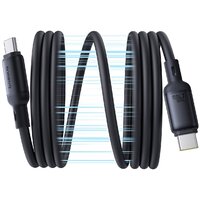 Baseus PicoGo USB Type-C - USB Type-C (1 м, черный)