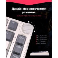 Royal Kludge RK-H81 RGB White Night (RK Cyan) Image #11