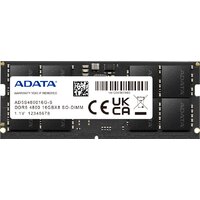 ADATA 8ГБ DDR5 SODIMM 4800 МГц AD5S48008G-S