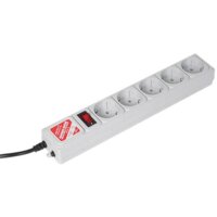 Power Cube 5 розеток, серый, 5 м (SPG-B-15)