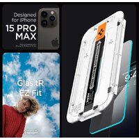 Spigen Glass TR EZ Fit для iPhone 15 Pro Max AGL06878 Image #9