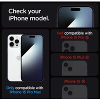 Spigen Glass TR EZ Fit для iPhone 15 Pro Max AGL06878 Image #8