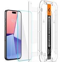 Spigen Glass TR EZ Fit для iPhone 15 Pro Max AGL06878 Image #2