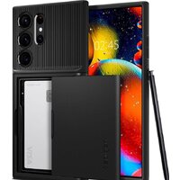 Spigen Slim Armor CS для Galaxy S23 Ultra ACS05628 (черный)