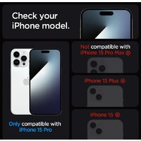 Spigen Glass TR EZ Fit для iPhone 15 Pro AGL06898 Image #8