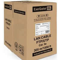 ExeGate UTP-2-C5e-CCA-S24-IN-PVC-GY-305 UTP
