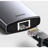 Baseus Metal Gleam Series 8-in-1 Multifunctional Type-C HUB Docking Station CAHUB-CV0G Image #14