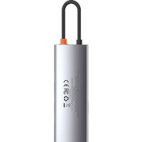 Baseus Metal Gleam Series 8-in-1 Multifunctional Type-C HUB Docking Station CAHUB-CV0G Image #5
