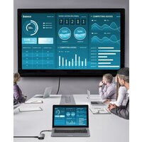 Baseus Metal Gleam Series 8-in-1 Multifunctional Type-C HUB Docking Station CAHUB-CV0G Image #11