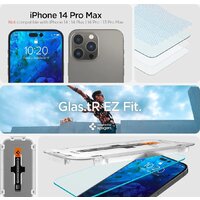 Spigen Glass TR EZ Fit для iPhone 14 Pro Max AGL05202 (2шт) Image #8