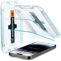Spigen Glass TR EZ Fit для iPhone 14 Pro Max AGL05202 (2шт) Image #6