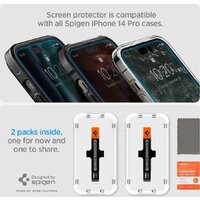 Spigen Glass TR EZ Fit для iPhone 14 Pro AGL05214 (2шт) Image #10