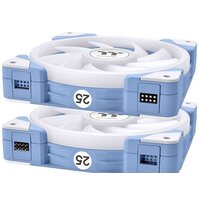 Thermaltake Swafan EX14 ARGB Hydrangea Blue TT Premium Edition 3-Fan Pack CL-F184-PL14BU-A Image #3