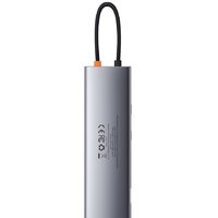 Baseus Metal Gleam Series 11-in-1 Multifunctional HUB Type-C Hub Docking Station CAHUB-CT0G Image #5