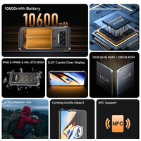 Oukitel WP38 6GB/256GB (черный) Image #2