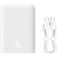 Baseus Magnetic Mini Wireless Fast Charge Power Bank 10000mAh 20W (белый)