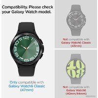 Spigen EZ FIT Glas.TR для Galaxy Watch 6 Classic (47mm) AGL07066 Image #6
