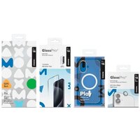Momax Protection Bundle Set для iPhone 16 MXAP24STGS