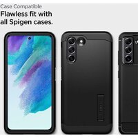 Spigen ALM Glas TR для Galaxy S21 FE AGL03088 (2шт) Image #9