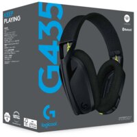 Logitech G435 Lightspeed (черный/неоновый желтый) Image #5