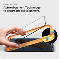Spigen ALM Glas FC для iPhone 15 Pro Max AGL06875 (2шт) Image #7