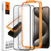 Spigen ALM Glas FC для iPhone 15 Pro Max AGL06875 (2шт)