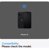 Spigen ALM Glas FC для iPhone 15 AGL06906 (2шт) Image #6