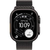Apple Watch Ultra 3 LTE 49 мм (титановый корпус, черный/черный, миланская петля L) Image #2