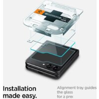 Spigen Glass TR EZ Fit для Galaxy Z Flip 5 AGL06525 (2шт) Image #10