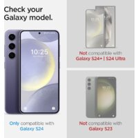 Spigen Glass TR EZ Fit для Galaxy S24 AGL07440 (2шт) Image #7