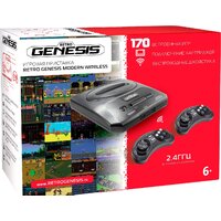 Retro Genesis Modern Wireless (2 беспроводных геймпада, 170 игр)