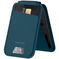 Momax 1-Wallet SR29B (Teal Blue)