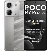 POCO M7 Pro 5G 8GB/256GB международная версия (серебристый, без з/у)