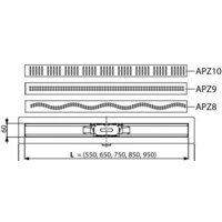 Alcaplast APZ9-950M Image #3