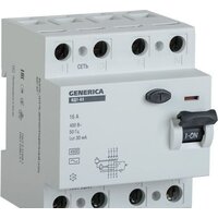 Generica ВД1-63 4Р 40А 30мА MDV15-4-040-030