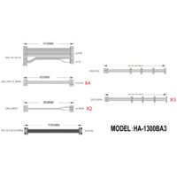 1stPlayer NGDP Platinum 1300W HA-1300BA3-WH Image #2