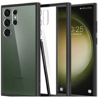 Spigen Ultra Hybrid для Galaxy S23 Ultra ACS05618 (прозрачный/черный)
